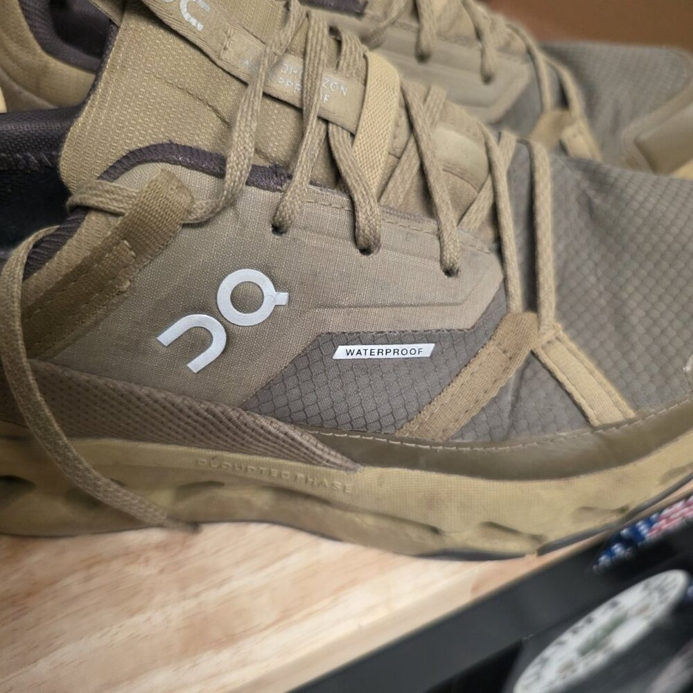 On Cloud horizon Olive Thorn Womens Size 7 Outdoors Shoes Sneakers - Picture 5 of 10